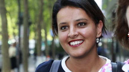 L'ancienne ministre Najat Vallaud-Belkacem, aujourd'hui directrice France de l'ONG One (photo du 8 juillet 2017 à Paris). (JACQUES DEMARTHON / AFP)