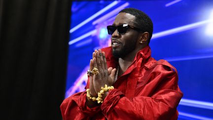 Le producteur et chanteur P. Diddy lors d'une cérémonie musicale, le 12 septembre 2023. (ANGELA WEISS / AFP)