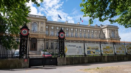 Le ministère des Affaires étrangères à Paris, le 2 juin 2022. (RICCARDO MILANI / HANS LUCAS / AFP)