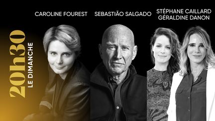 "20h30 le dimanche". Avec Caroline Fourest, Sebastião Salgado, Stéphane Caillard et Géraldine Danon (20H30 LE DIMANCHE / FRANCE 2)