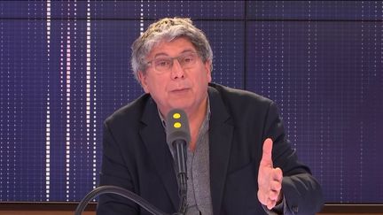 Éric Coquerel, député La France insoumise de Seine-Saint-Denis, invité du "8h30 Fauvelle-Dély", le jeudi 30 mai 2019.&nbsp; (FRANCEINFO / RADIOFRANCE)