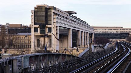 La ministère de l'Economie et des Finances, dont dépend Tracfin, à Paris en février 2020. (VINCENT ISORE / MAXPPP)