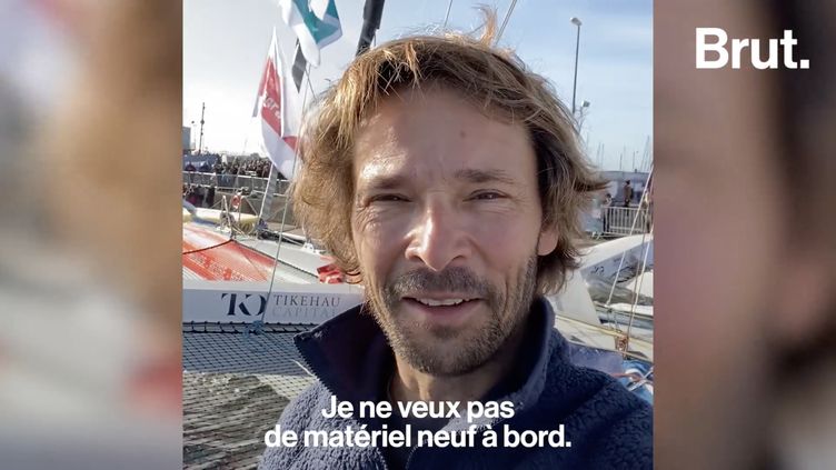 VIDEO. Romain Pilliard sur la Route du Rhum avec son bateau reconditionné