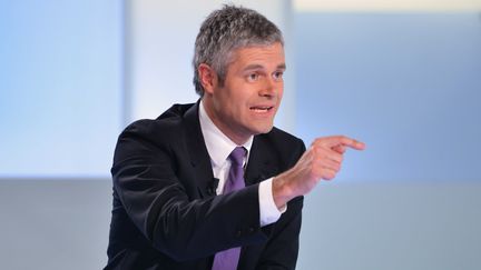 Laurent Wauquiez, d&eacute;put&eacute;-maire UMP du Puy-en-Velay (Haute-Loire), invit&eacute; de l'&eacute;mission "C Politique", sur France 5, le 13 janvier 2013. (IBO / SIPA)