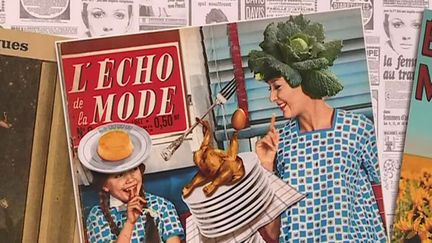 Une couverture d el'Echo e la Mode détournée par Plonk &amp; Replonk (France 3 Bretagne C. Bazille)