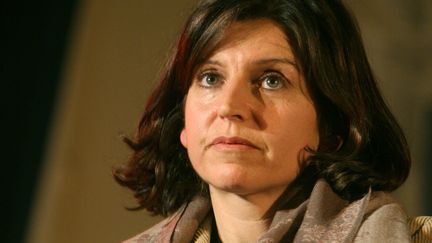 L'&eacute;lue &eacute;cologiste Florence Lamblin, adjointe &agrave; l'environnement et au d&eacute;veloppement durable du maire du 13e arrondissement de Paris, le 19 f&eacute;vrier 2008. (MAXPPP)