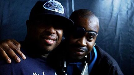 Dj Premier (à gauche) et Slick Rick, duo de légendes.
 (DR)