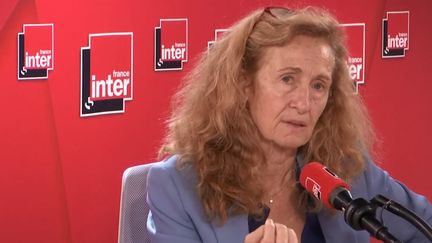 La ministre de la Justice, Nicole Belloubet, invitée de France Inter mercredi 6 novembre 2019. (RADIO FRANCE)