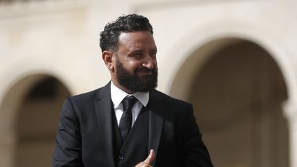 L'animateur de télévision Cyril Hanouna, le 9 septembre 2021, à Paris. (IAN LANGSDON / AFP)