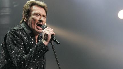 Johnny Hallyday en concert à Nice en 2009
 (PHOTOPQR/NICE MATIN/MAXPPP)