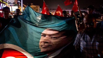  (Manifestation en soutien au président Erdogan samedi à Ankara © Chris McGrath / AFP)