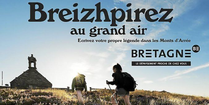 L'un des visuels de la campagne de promotion de la Bretagne pour attirer les touristes (Conseil régional de Bretagne)