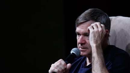 Le réalisateur américain Gus Van Sant (Mexico, le 21 juillet 2019) (GUSTAVO BECERRA / EFE  VIA MAXPPP)