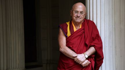 Le moine bouddhiste Matthieu Ricard, &agrave; Paris, le 16 octobre 2014. (BERTRAND GUAY / AFP)