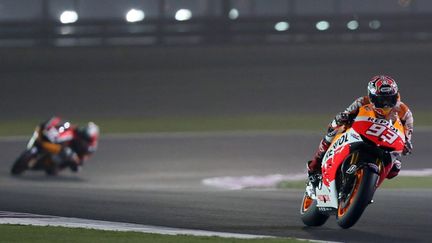 Marc Marquez a fait forte impression lors des essais du GP des Etats-Unis. (KARIM JAAFAR / AL-WATAN DOHA)