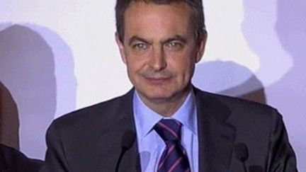 Le président du gouvernement espagnol, José Luis Zapatero (© France 2)