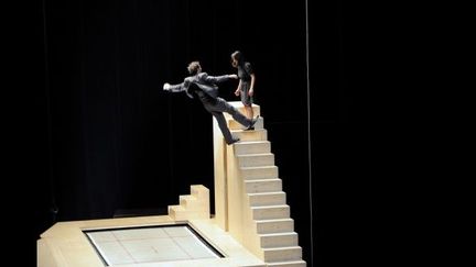 L&#039;art de la fugue - Compagnie Yoann Bourgeois
 (JEAN-PIERRE CLATOT / AFP)