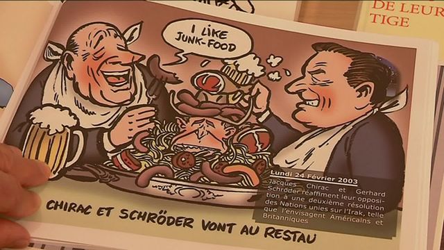 Chirac et les caricaturistes