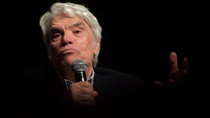 Bernard Tapie, le 27 septembre 2018, à Liège en Belgique.&nbsp; (EMMANUEL DUNAND / AFP)