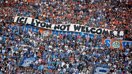 &nbsp; (Marseille écope d'une sanction minimale après les incidents d'OM-OL le 20 septembre. © Maxppp)