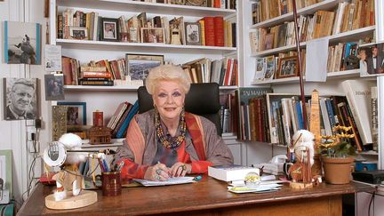 Jacqueline Monsigny à son bureau en 2015.
 (BALTEL/SIPA)