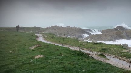 La tempête Darragh continue de sévir France et a fait de nombreux dégâts dans l'ouest, samedi 7 et dimanche 8 décembre 2024.