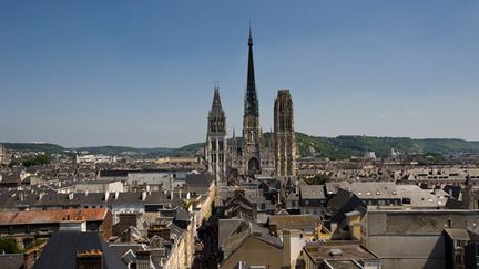 &nbsp; (Dernière incertitude, Rouen a été préférée à Caen pour devenir la capitale de la Normandie réunie © Maxppp)