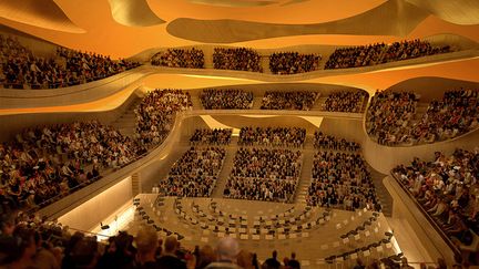 &nbsp; (La grande salle © La philharmonie de Paris)