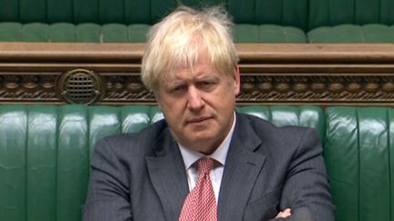 Boris Johnson au parlement britannique, le 14 septembre 2020. (AFP)