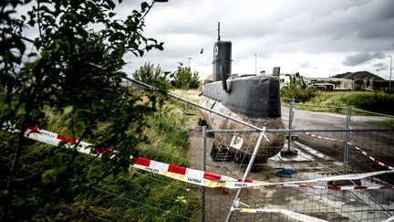 L'"UC3 Nautilus", à Copenhague, le 5 septembre 2017. (MADS CLAUS RASMUSSEN / SCANPIX DENMARK)