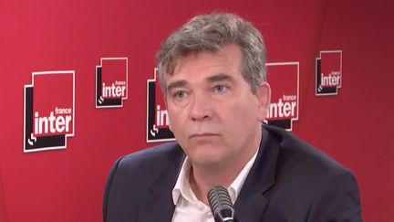 Arnaud Montebourg, ancien ministre socialiste, entrepreneur, était l'invité de France Inter vendredi 12 juin 2020. (FRANCE INTER / RADIO FRANCE)