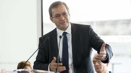 Patrick Karam, vice-président (LR) démissionaire du conseil régional d'Île-de-France, à Paris, le 2 octobre 2017.&nbsp; (LEON TANGUY / MAXPPP)