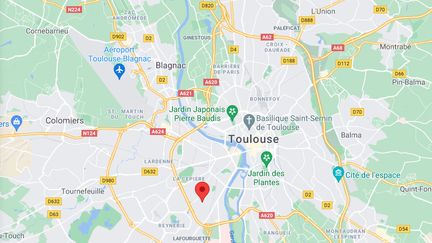 Le quartier de la Faourette à Toulouse. (GOOGLE MAPS)