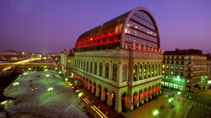 L'Opéra de Lyon, redessiné par Jean Nouvel (2000). (SETBOUN PHOTOS/SIPA)