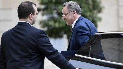 Richard Ferrand, le ministre de la Cohésion des territoires. (STEPHANE DE SAKUTIN / AFP)