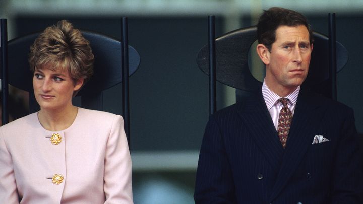 Le prince de Galles Charles et la princesse Diana à Toronto au Canada, le 25 octobre 1991. (ANWAR HUSSEIN / GETTY IMAGES EUROPE)