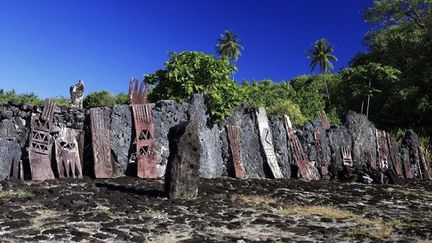 Le site archéologique de Taputapuatea en Polynésie française
 (F.Buffetrille / Leemage / Leemage)