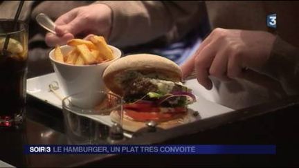 Le hamburger, un plat très convoité