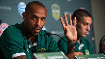 &nbsp; (Thierry Henry à Portland en août dernier © Maxppp)