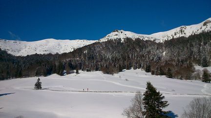 Vue du fond d'Alagnon au Lioran,&nbsp;dans le Cantal. (CC BY - CDUPUY5)