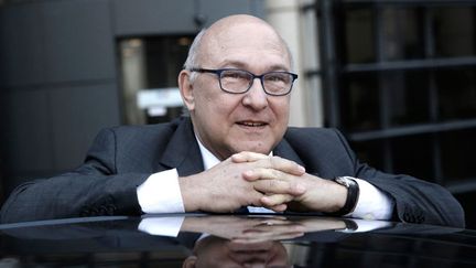 &nbsp; (Michel Sapin, le ministre des Finances, se félicite de cette maîtrise du déficit public © MAXPPP)