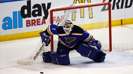 Brian Elliott, gardien des Saint-Louis Blues (JAMIE SQUIRE / GETTY IMAGES NORTH AMERICA)