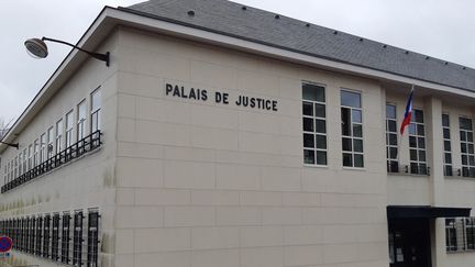 Le tribunal de Coutances (Manche), photographié le 31 janvier 2021. (MAXPPP)