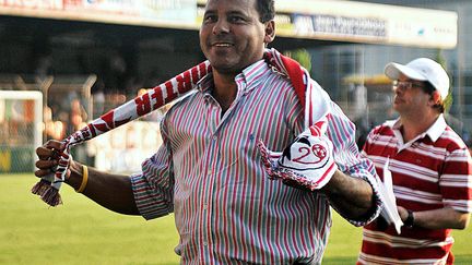 Roberto Cabanas, invité exceptionnel du Stade Brestois en 2008 (LE T?L?GRAMME/ NICOLAS OLLIER / MAXPPP)