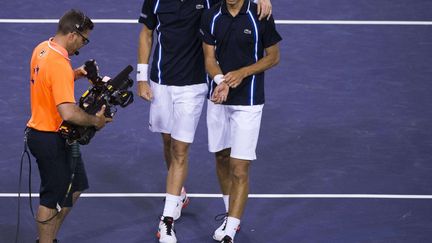 Le double tricolore Nicolas Mahut et Pierre-Hugues Herbert (MIKE FREY/BPI/SHUTTERST/SIPA / REX)