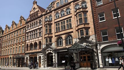 Le bâtiment du Wigmore Hall sur Wigmore Street dans le West End à Londres (Angleterre), en juillet 2013. (STUART FORSTER / REX FE/REX/SIPA / REX)