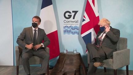 G7 : réunion crispée entre Emmanuel Macron et Boris Johnson sur fond de Brexit (France 2)