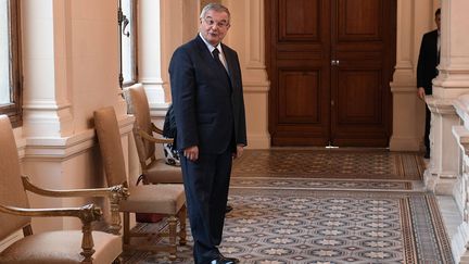 Michel Mercier, ancien Garde des Sceaux,&nbsp;sera jugé devant le tribunal correctionnel de Paris&nbsp;pour des soupçons d'emplois fictifs. (JOEL PHILIPPON / MAXPPP)