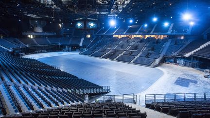 À Paris, l'Accor Arena est pressentie pour accueillir un concert-test, à l'initiative du Prodiss et encadré par l'AP-HP. (CHRISTOPHE MORIN / MAXPPP)