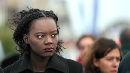 Rama Yade le 20 octobre 2010 &agrave; Saint-Malo (Ille-et-Vilaine). (CYRIL FOLLIOT / AFP)